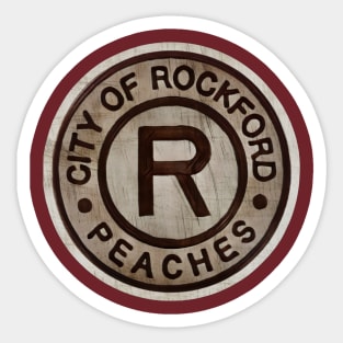 Rockford Peaches Sticker